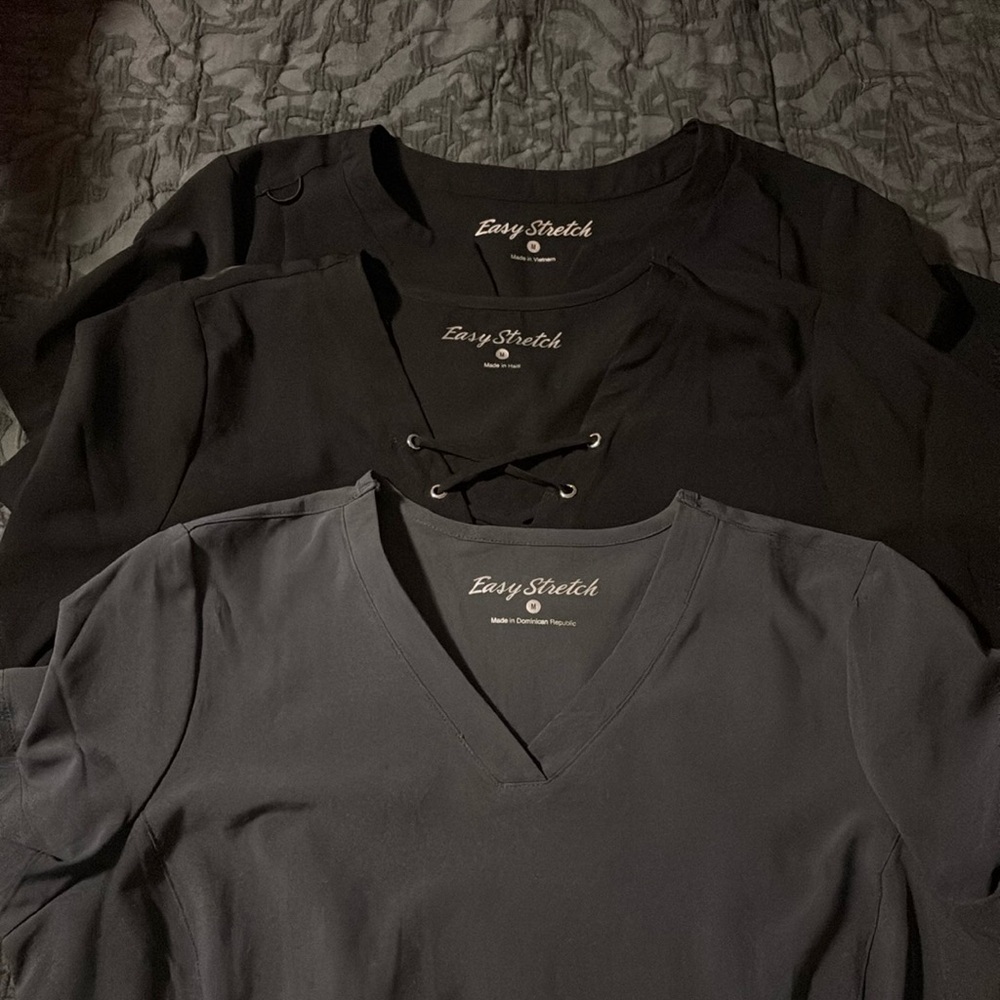 3 Scrub tops